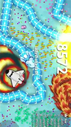 GIANT Snake Got SURROUNDED 😳🔥 | Snake.io Gameplay