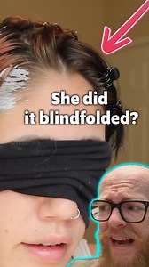 Blindfolded Hair Bleaching Fail - Hairdresser Reacts! 😱 | Hair Buddha