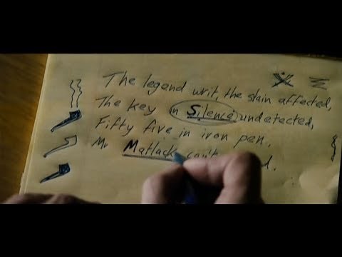 National Treasure - Cipher Scene (HD)