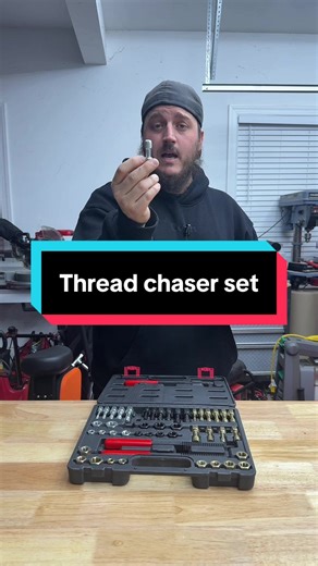 Restoring Threads with VEVOR 49-Piece Thread Chaser Set