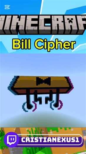 Bill Cipher en Minecraft parte 1 #minecraft #suscribete #youtube #gravityfalls imagen de pinterest