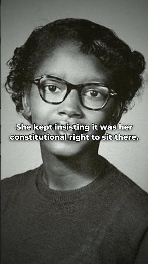 A girl refused to move nine months before Rosa Parks...