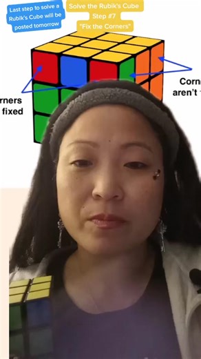 Solve a Rubik's Cube Step 7 Tutorial