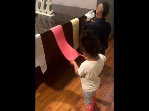 Super Easy Fun Cutting Activity! How to teach your child to practice cutting with scissors!