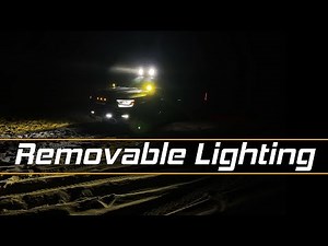 60,000 Lumens of Removable Off Road lighting | featuring Auxbeam Pro Series