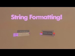 Rec Room Tutorial: String Formatting