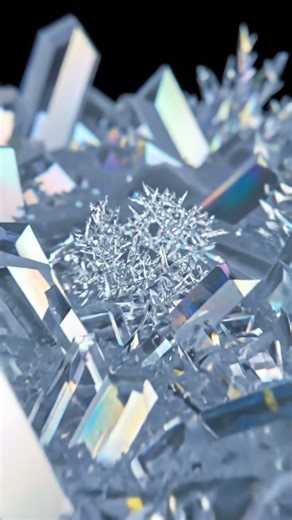 ZOOMLAB 1000X ❄️❄️ Sugar Crystal Growth