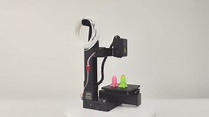 Gonetre Frequency Division Multiplexing 3D Printer for Beginners, FDM High Accuracy Fast Heating 3D Printing Machine 100x100x100mm Build Size, 1.75mm TPU PLA Filament Compatibility