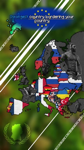Discover the Strongest Country Bordering You