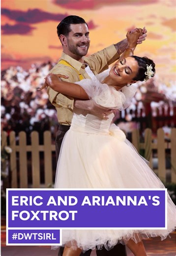 Eric Roberts and Arianna Ferrari's Foxtrot Performance