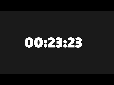 23 Minute 23 Second Timer - (1403/36,000)