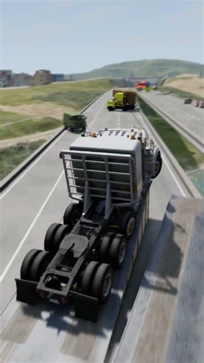 Different Cars vs IMPOSSIBLE Obstacles! 💥 Can They Survive? | BeamNG.drive #shorts #shorts