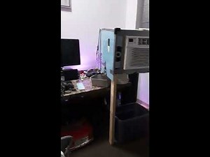 how i made a window ac work as a portable ac. how to convert a window ac to a portable ac