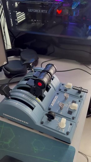 ASMR Thrustmaster TCA Sidestick Airbus Edition