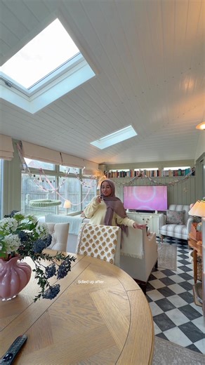 Part 2 of day 2!! So in love with how it turned out. So grateful to conservatory energy for giving this place the final touch it was desperately missing 🫶🏼 I’ve popped the link to their site in my bio and if you quote ‘Maj’ you’ll get an extra discount! #ADPr #conservatory #sunroom #orangery