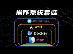Mac虚拟机，在Win的Linux子系统的Docker里面运行MacOS，操作系统终极大套娃