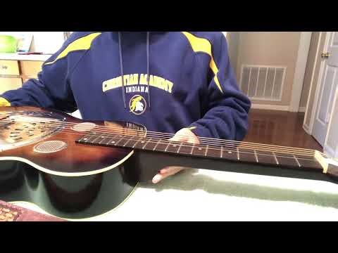 A dobro song Uncle Josh wrote “Three” for Steve Witter