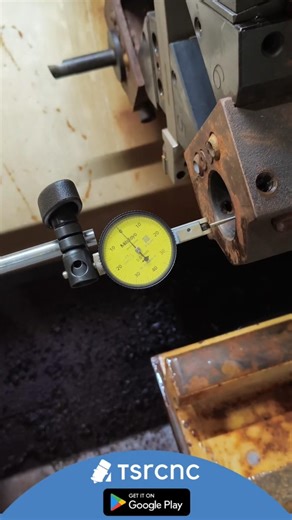 How to Use Dial in X0.0 #Drilling #turning #shorts