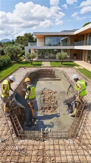 From an Empty Backyard to a Minimalist Hexagon Pool | Modern Luxury Pool Design