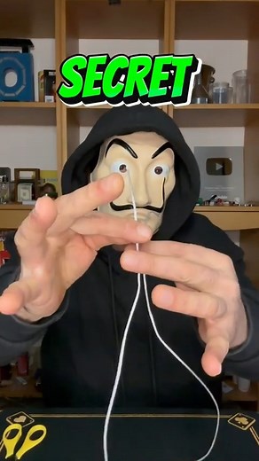 ROPE CUT AND RESTORED MAGIC TRICK TUTORIAL #tricks #magic #viral #trending #trend #christmas | Behind the Mask