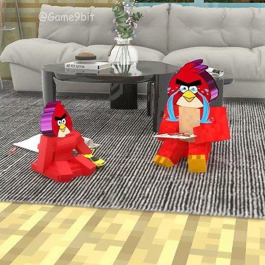 The Happy Family Sprunki Angry Birds 🤗👍