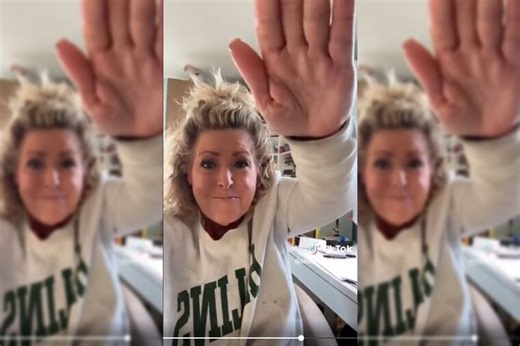 A Montgomery County official mimicked Elon Musk’s controversial ‘salute,’ sparking outrage online and her resignation from the local library and a nonprofit