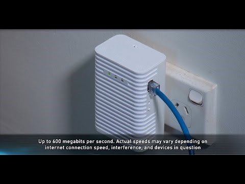 Get Internet to any Power Point in your Home with a D-Link AC600 PowerLine Starter Kit (DHP-W313AV)