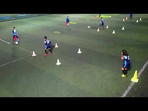 U10 passing receiving ball control drill exercise de passe contrôle #practice #training #u10 #u8