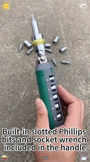 Dual-purpose for Home & Professional use. One Senda screwdriver, multiple functions.