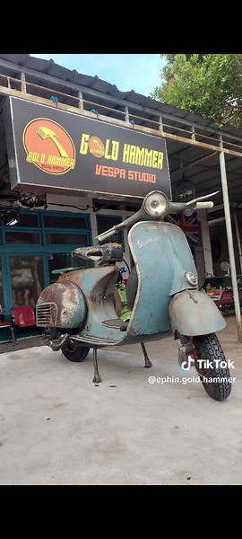 Restorasi Vespa: Dari Tua Menjadi Baru