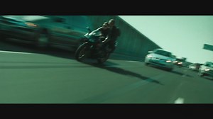 Trinity just owned the highway chase scene in Matrix Reloaded!