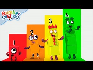 원 자이언트 스텝 스쿼드 | S5 E26 | 세는 법을 배우다 | 넘버블록스