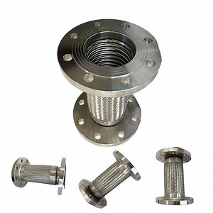[Hot Item] Stainless Steel Wire Braided Flexible Expansion Joint Metal Hose with Flange