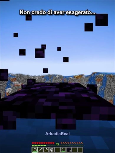 I don't think I exaggerated... 💀#minecraft #shorts