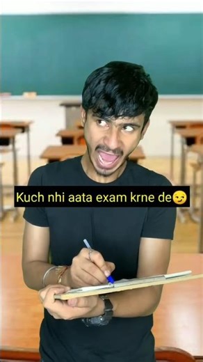 Exam Day feelings | Silent Emotions #chimkandi #comedy