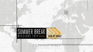 Summer Break Missions Trip - Title Graphics