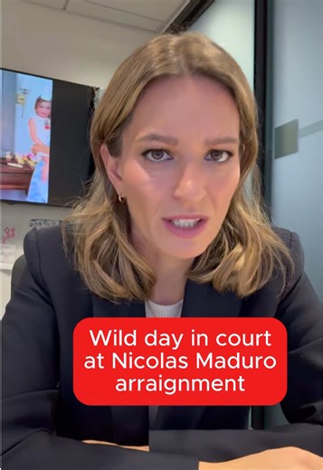 Deposed Venezuelan leader Nicolas Maduro pleaded not guilty to a narco-terrorism conspiracy charge at his arraignment in federal court today. Maduro claimed he was “kidnapped” from his home in Caracas and that he is a “prisoner of war.” #venezuela #maduro #news #court