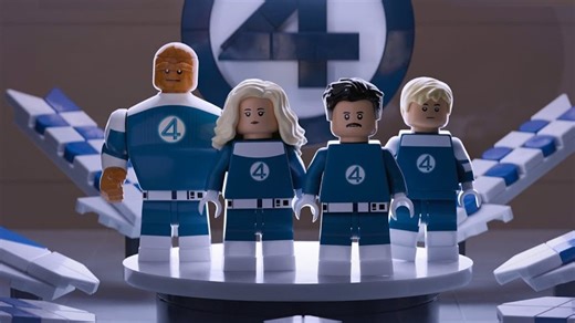 THE FANTASTIC FOUR: FIRST STEPS Trailer Gets a LEGO Version That's Retro-Style Fun