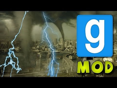 Garry's Mod: CRAZY TORNADO STORM | Mod Showcase