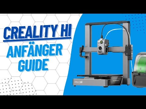 Creality Hi Combo Beginner's Guide: Unboxing, Setup with Multi-Color Printing