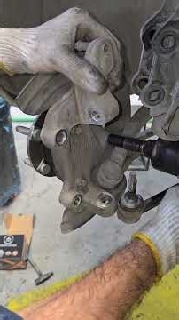 gmc front wheel bearing noise fixed replacement guide #DIY #automotive #mechanic #trick