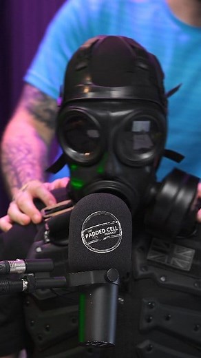 91K views · 3.2K reactions | Vicky in a gas mask! The fantastic episode 99 is out now and waiting for your love  linktr.ee/thepaddedcellpodcast #gasmask #bodyarmour #dressup #bdsm #fetish #kinks #scousers #dominatrix #liverpool #podcastshow | The Padded Cell Podcast | Facebook
