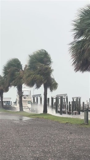 Hurricane Isaias updates Dauphin Island: current winds 35–45 mph
