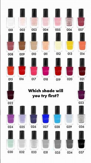 ALL the nail colours you could ever want! 💅