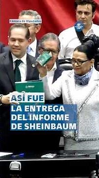 Rosa Icela entrega Segundo Informe de Gobierno de la presidenta Claudia Sheinbaum #shorts