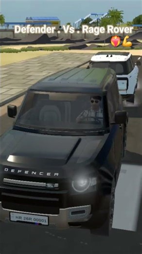 Defender. vs . Range Rover