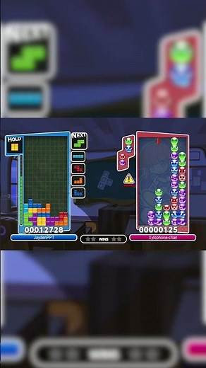 Tetris VS Puyo Speedrun #tetris
