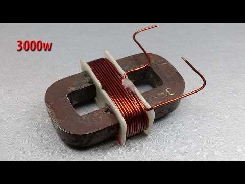 Generate Electricity at Home With This Simple DIY Build || Generator 3000w Actually Works 100%!