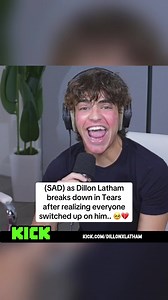 (SAD) as Dillon Latham breaks down in Tears after realizing everyone switched up on him.. 🥺💔 #dillonlatham #sad #realization #viral