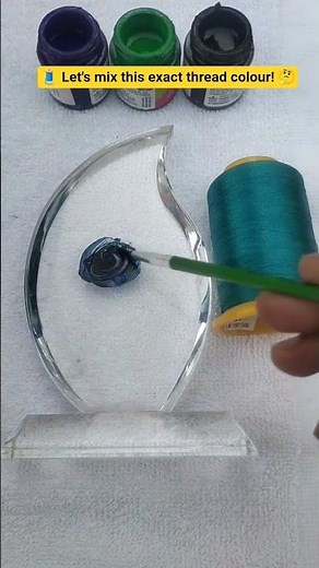 🎨 What Colours Make This Beautiful Teal Blue? | Colour Mixing Challenge